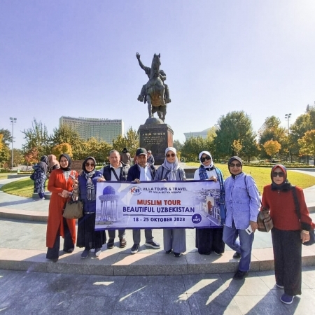 Amir Temur Square Uzbekistan