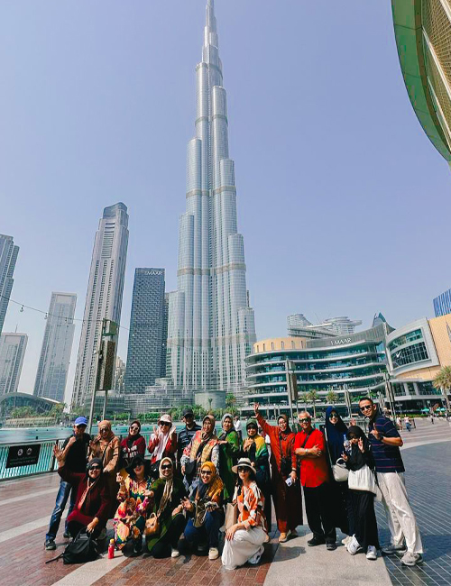 DUBAI ABUDHABI BONUS DESSERT SAFARI DAN MIRACLE GARDEN 6 HARI