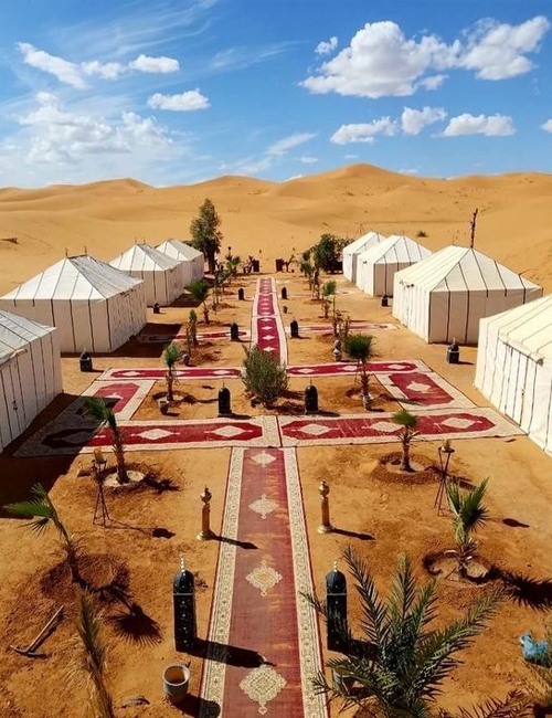 MUSLIM TOUR AMAZING MAROCCO +  LUXURY TENT SAHARA 10 DAYS