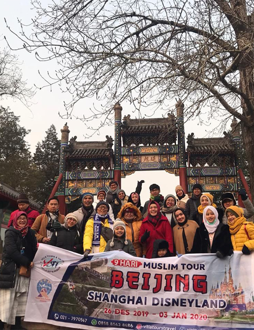 MUSLIM TOUR BEIJING TIANJIANG GREAT WALL CHINA 6 HARI