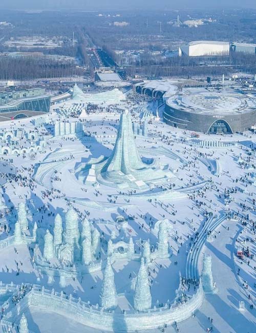 MUSLIM TOUR HARBIN MOHE AURORA BORELIS - THE NORTHERNMOST HOUSE 9 HARI