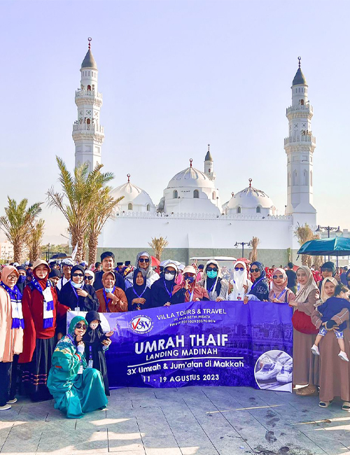 UMRAH REGULER + KERETA CEPAT & THAIF PROMO 12 HARI (MINA)