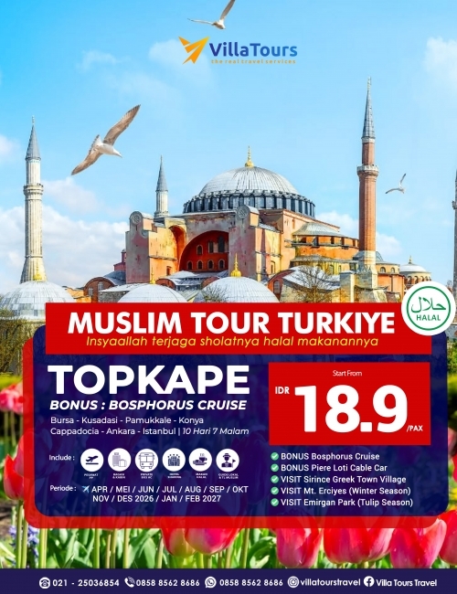 AMAZING BEST DEAL TURKI EXCLUSIVE TOPKAPE PALACE 10 HARI
