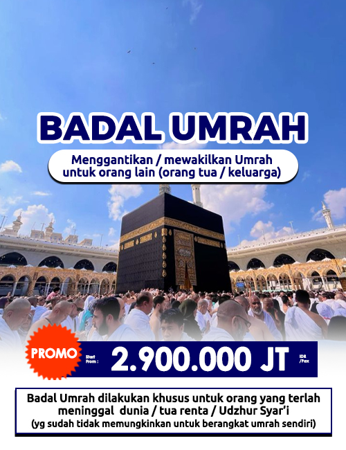 BADAL UMRAH ONLY 2024 - 2025